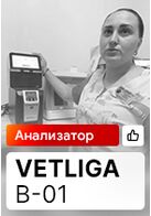 Отзыв о работе ветеринарного анализатора Vetliga B-01